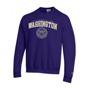 Champion Unisex Washington Official Seal Crewneck