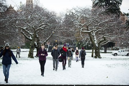 UW 2016 snowy day